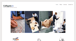 Desktop Screenshot of colligate.in